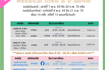 คอร์สป5 เทอม 2